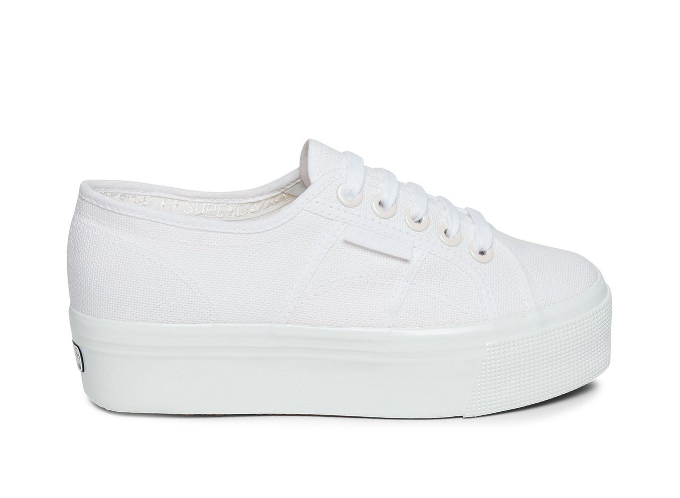 Alpargata Superga Mujer Blancas - 2790 Cotw Bigeyelets - 681203RPX